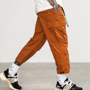 Cargo Calf-Length Jogger Pants