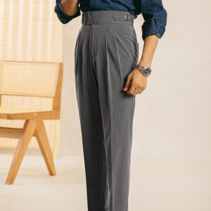 Stylish Striped Straight Leg Pants For Men