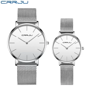 China Factory Promotion 41mm Couple Quartzes Minimalist Casual Relogio Musculino Couplees Set Women/water Proof/luxury Men Watch