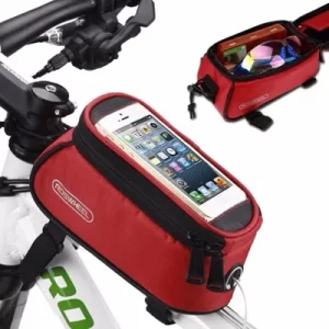 Mountain Bike Mobile Phone Saddle Top Tube Bags Front Beam Bag Cycling Bicycle Front Bag