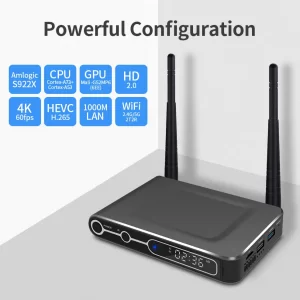 Powerful Smart S922X TV Box Amlogic S922X Android 9.0 Dual WiFi 1000M BT4.2 4K Home Set top box