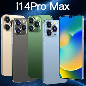 Hot Selling Phone i 14 Pro Max original Unlocked GPS Tracking Phone 6.7 inch 16GB+1TB Android Smartphones Phones Mobile