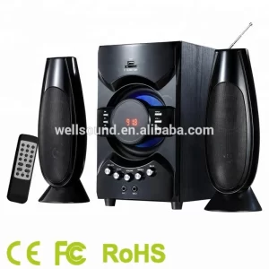 2.1 Computer Wireless Subwoofer Speakers 5.1 Home theater System