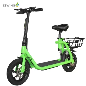 ESWING Adult Patinete monopatines electrico Para Removeable Battery Fast Scooter Electrico bike two wheel electric scooter