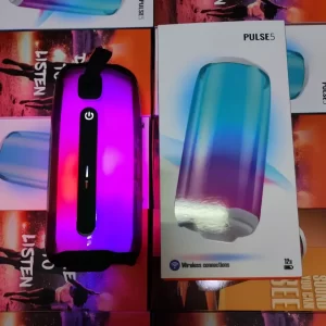 Wireless Pulse 5 Outdoor Waterproof Portable Stereo BT Speakers Table Desk Speaker