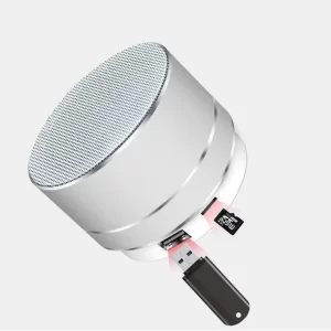 Hot Sale High Quality Audio RGB Portable A10 LED Round Mini Wireless Bluetooth Speaker