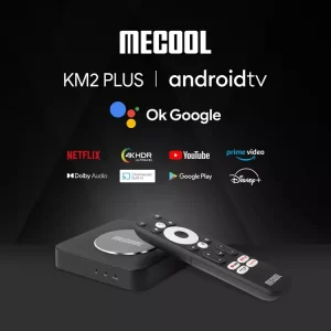 Mecool KM2 Plus Amlogic S905X4 Android TV 2gb 16gb 4K 5G WIFI Smart TV BOX Certified Netflx Set-top Box