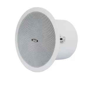 QQCHINAPA  8 Inch 40W Passive Speaker with Coaxial PA Ceiling Speaker with Iron Back Cover