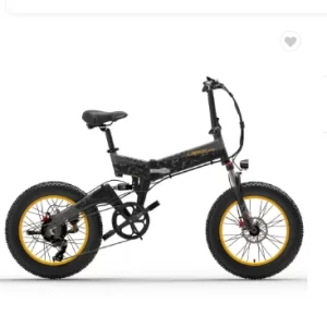 LANKELEISI X3000 PLUS 48V 10.4AH 1000W Electric Folding Bike 26 '' *4.0 Fat Tire E-BIKE